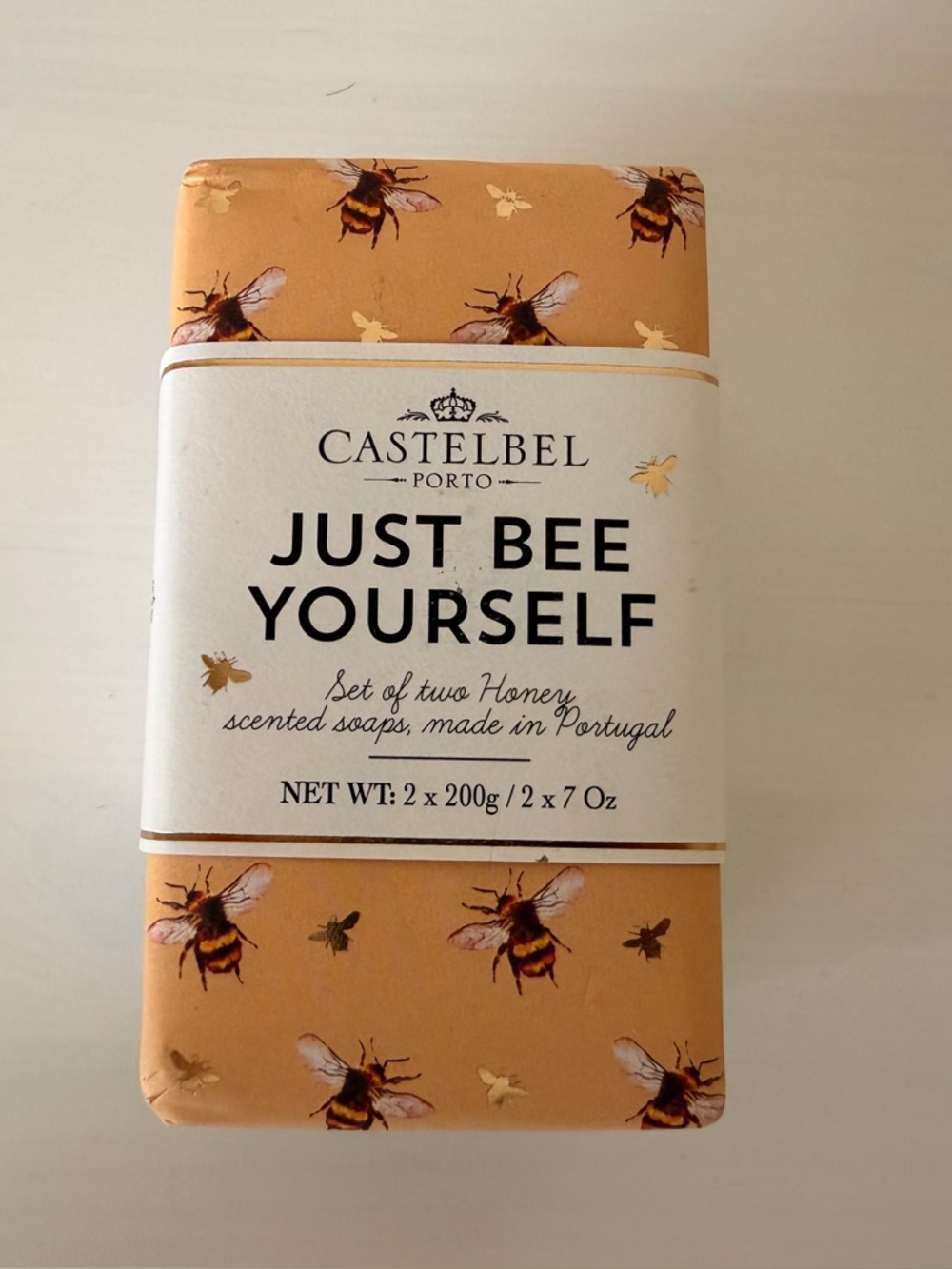 Castelbel Honey Scented Soap Set of 2 - Picture 2 of 4